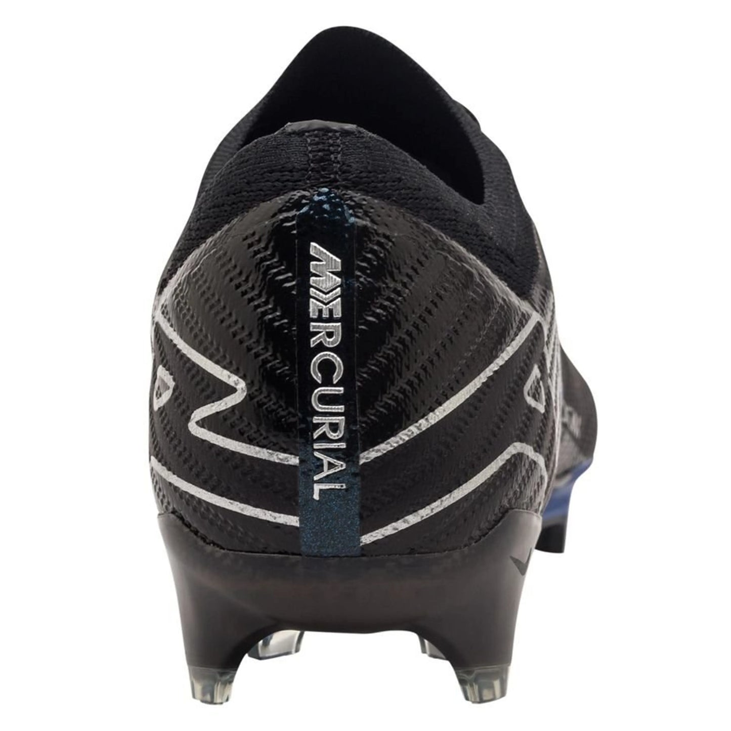 Nike Airzoom Mercurial Vapor 15 (Black Blue) Low Ankle