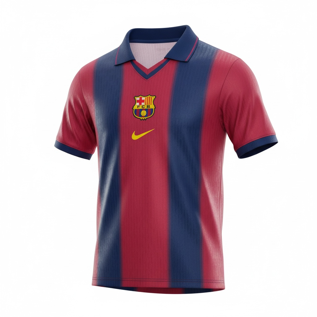 FC Barcelona X Cactus Jack Retro edition Home Skeleton Jersey