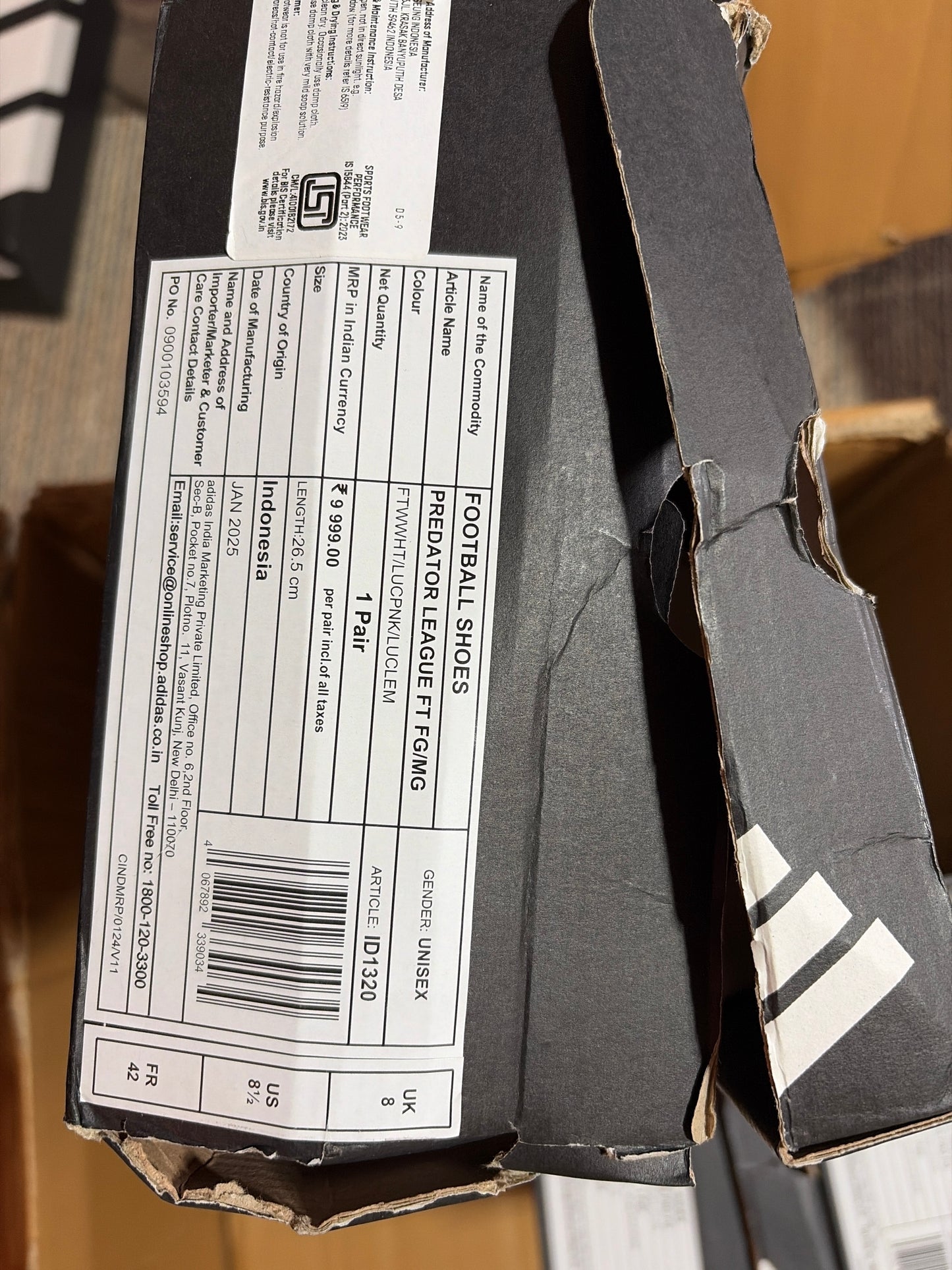 ADIDAS PREDATOR LEAGUE FG/MG