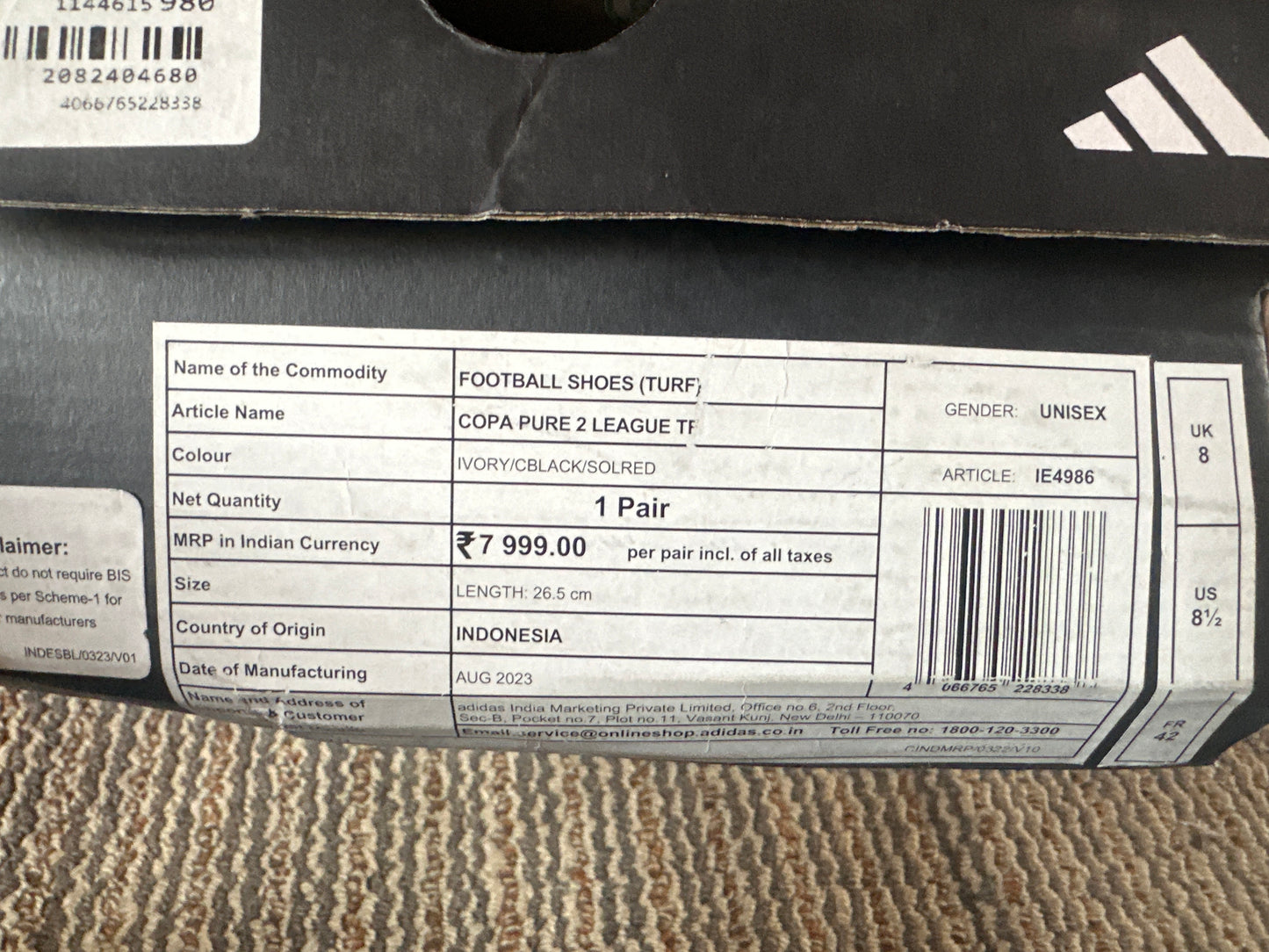 ADIDAS COPA PURE 2 LEAGUE TURF