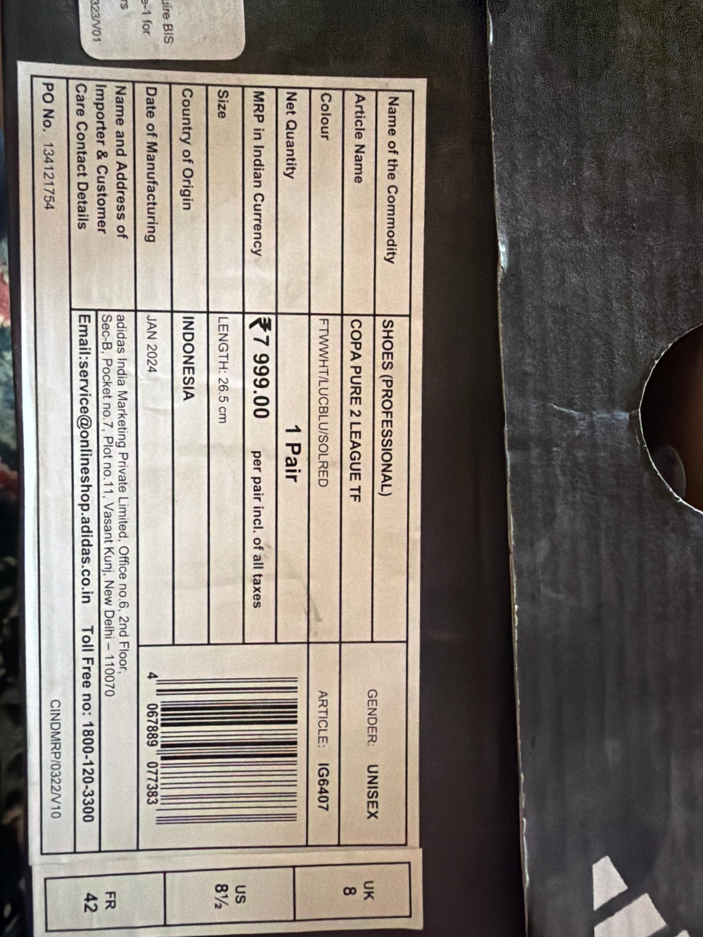 ADIDAS COPA PURE 2 LEAGUE TURF