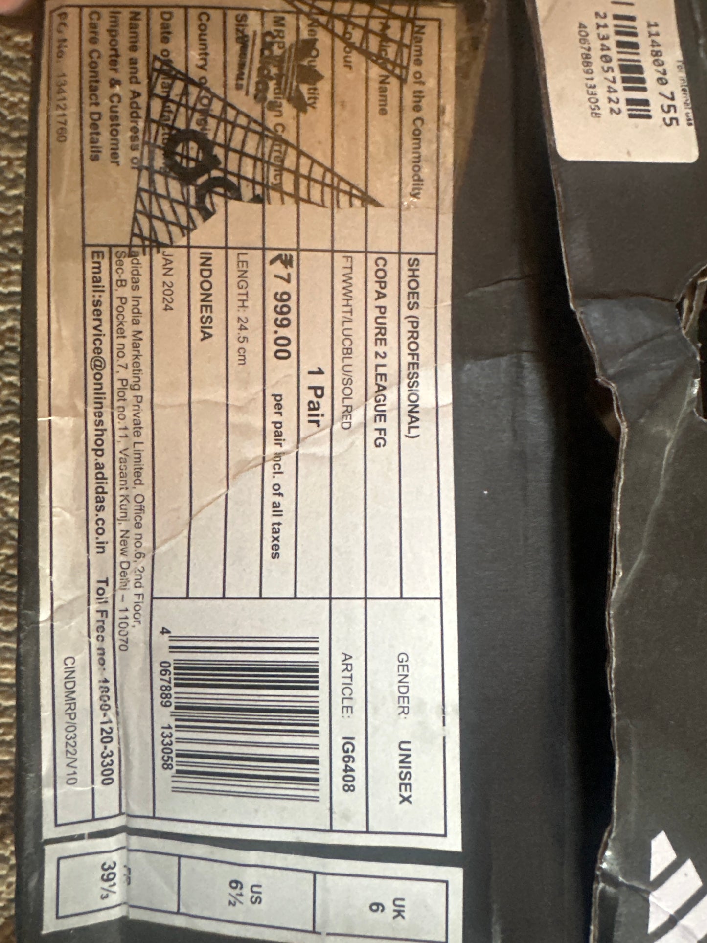 ADIDAS COPA PURE 2 LEAGUE FG