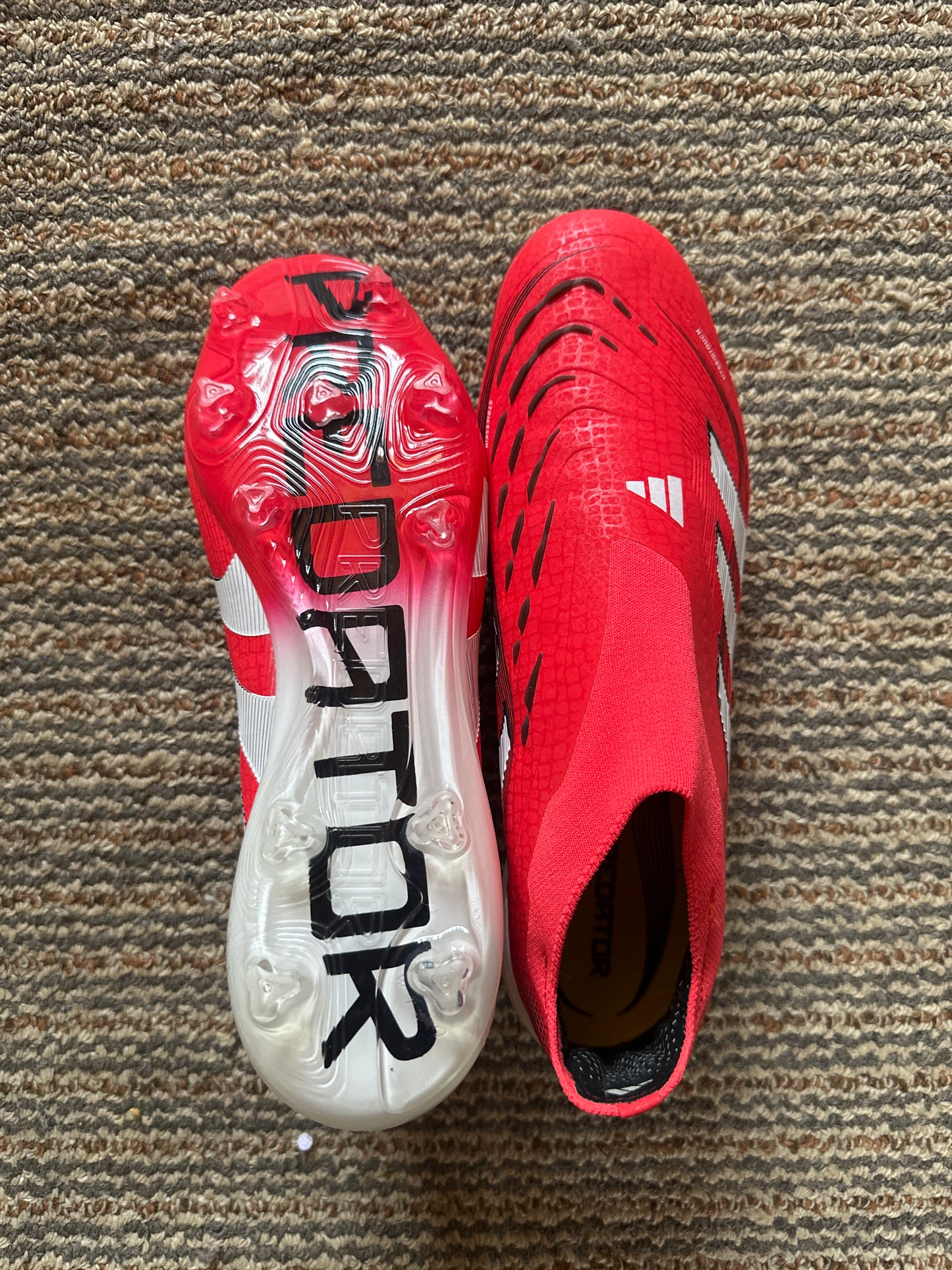 Adidas Predator Red (Laceless)