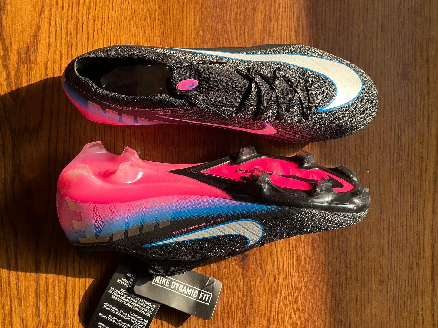 Nike Mercurial Vapor 16 (AIRZOOM) black pink white swoosh