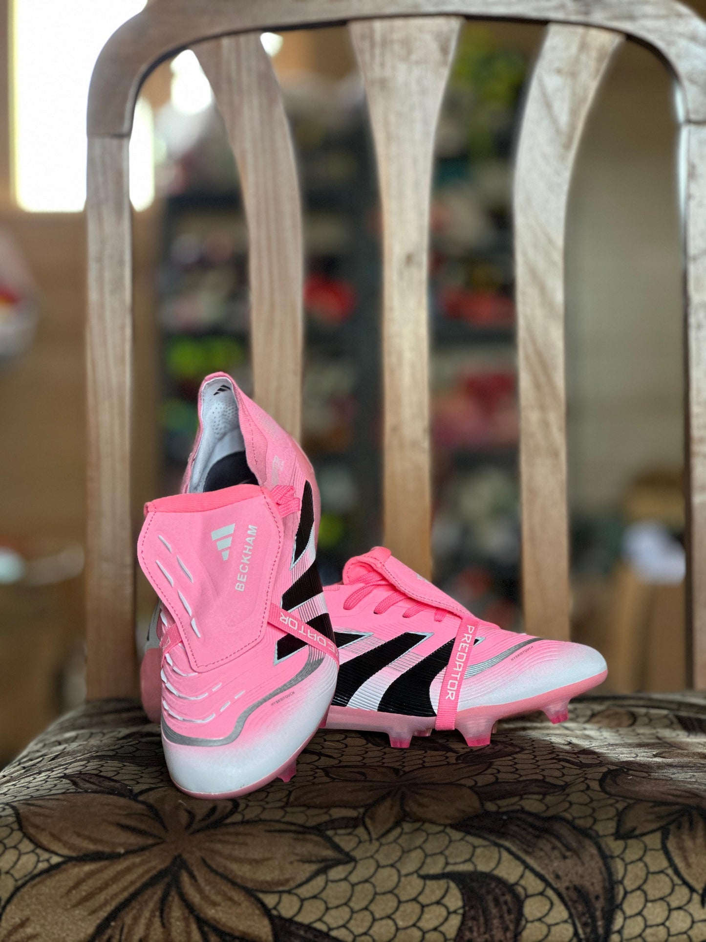Adidas Predator Elite (With Tongue) Pink BECKHAM