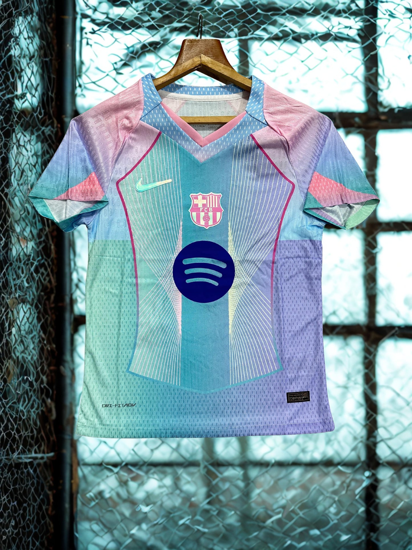 FC Barcelona Away Jersey 25-26 Player Version Blue