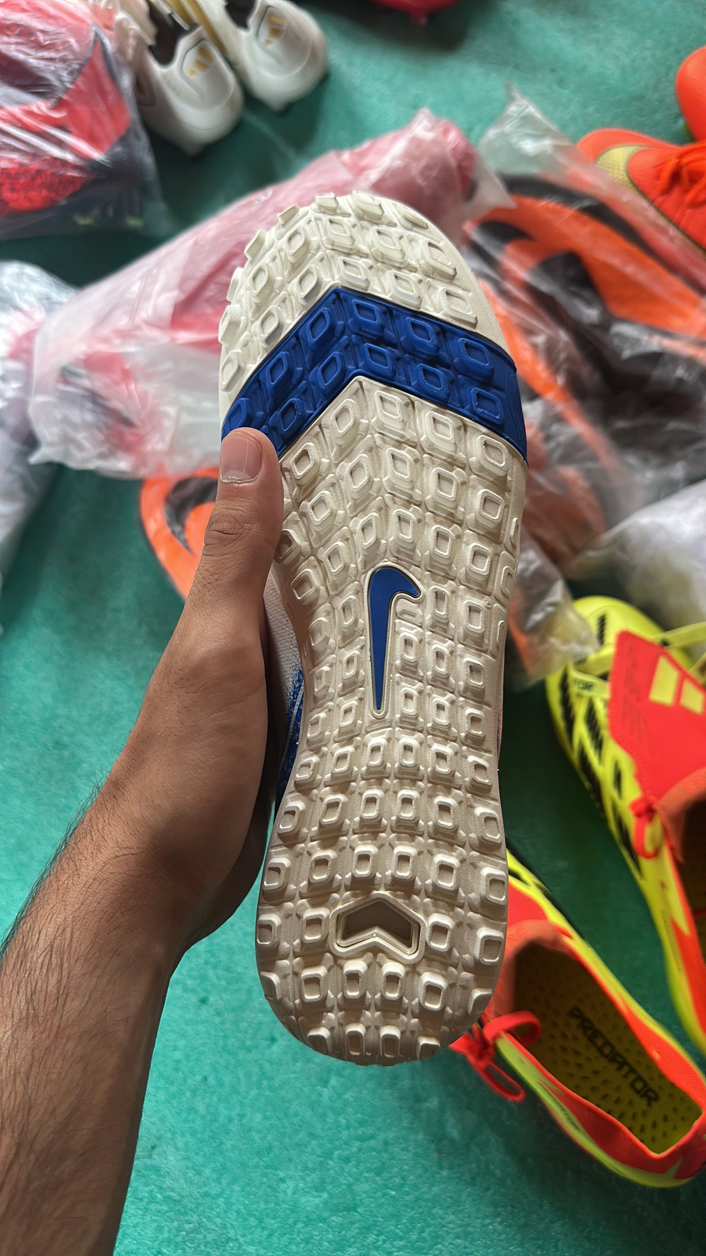 Nike Airzoom White - Turf Shoes