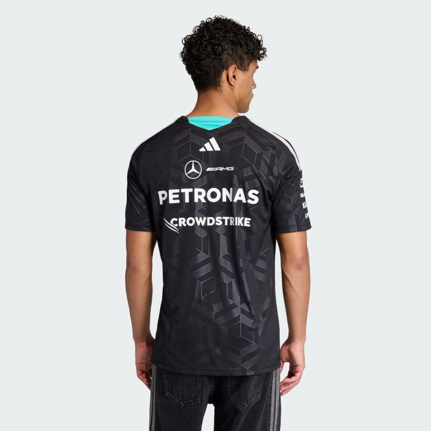 MERCEDES T-Shirt Black player version (without collar)