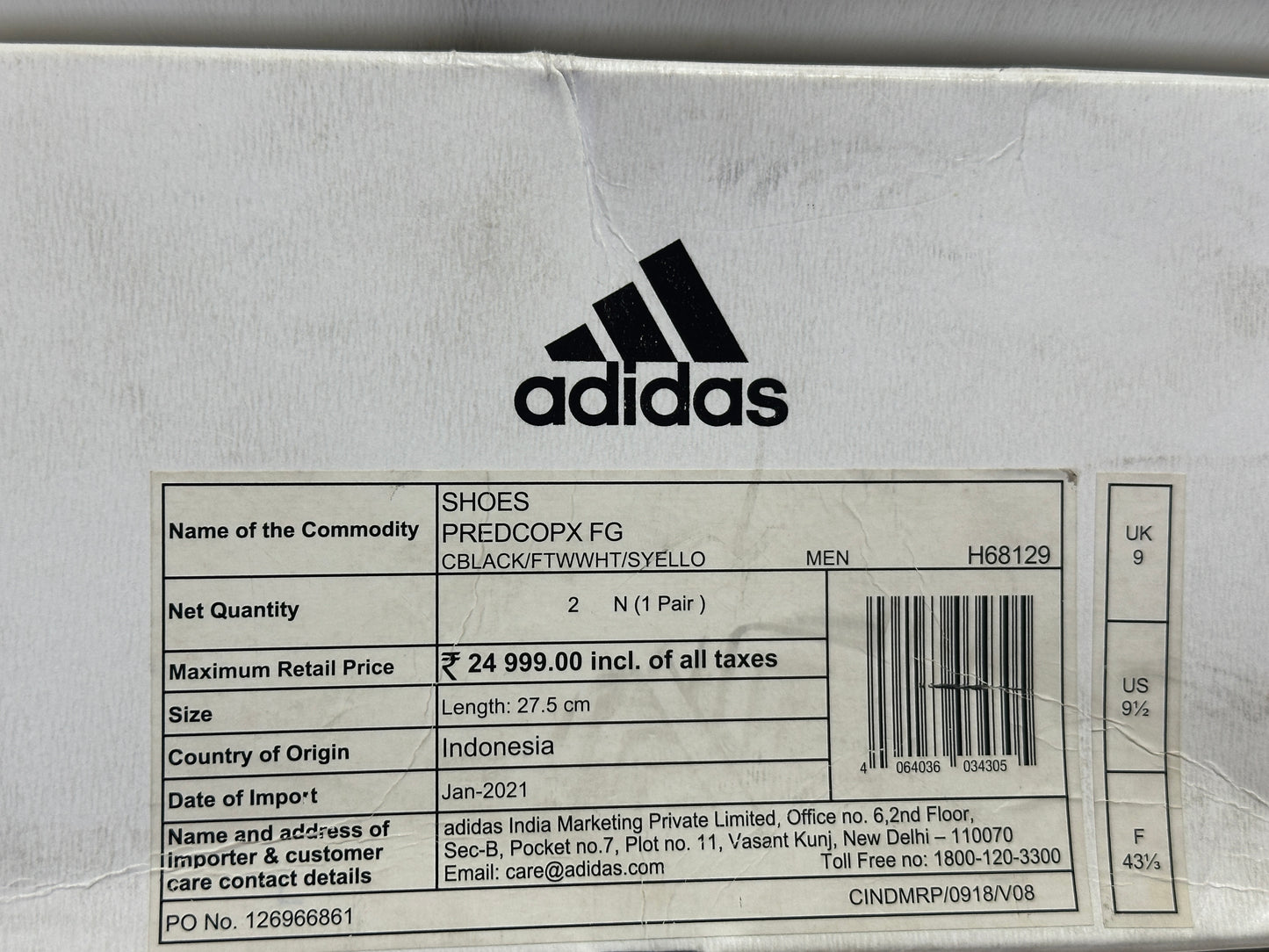 ADIDAS PREDATOR COPX FG