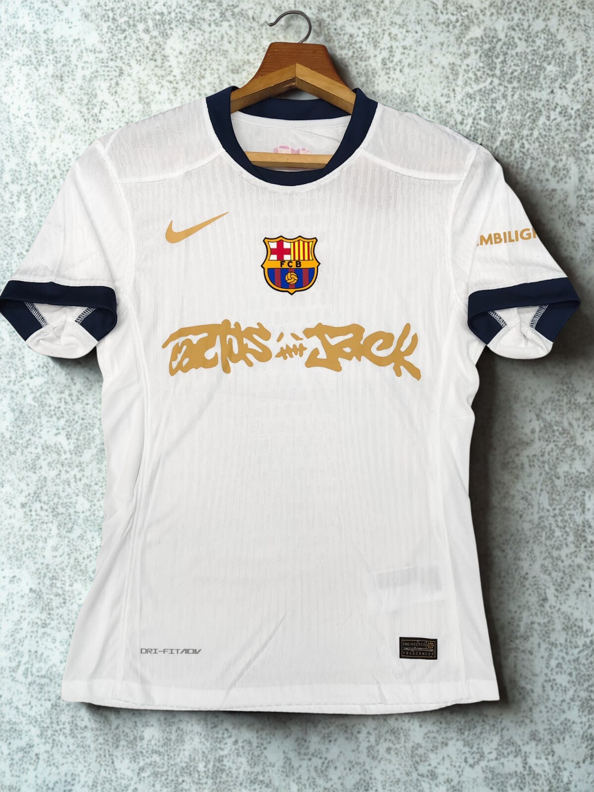 FC Barcelona 2024-2025 third jersey (Cactus Jack edition) TRAVIS SCOTT
