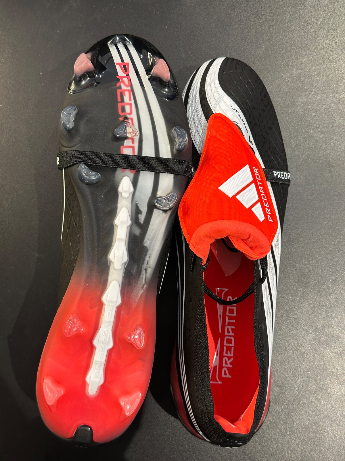 Adidas Predator Elite (With Tongue) Black White