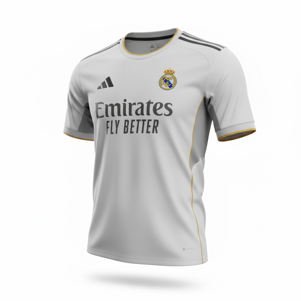 Real Madrid Home Jersey 25-26 Player version