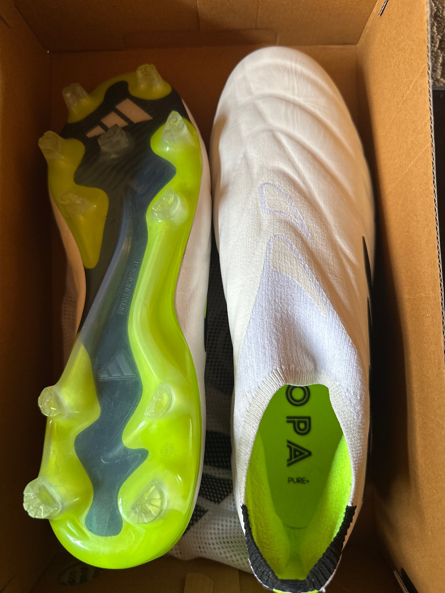 ADIDAS COPA PURE + FG laceless