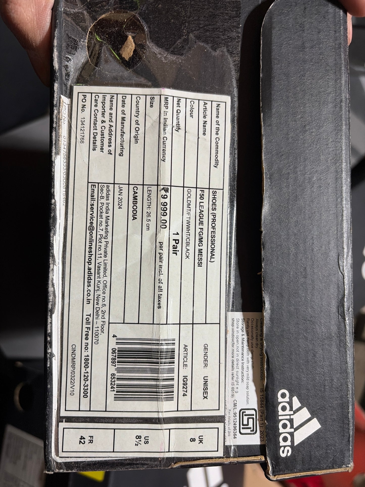 ADIDAS F50 LEAGUE FXG MESSI