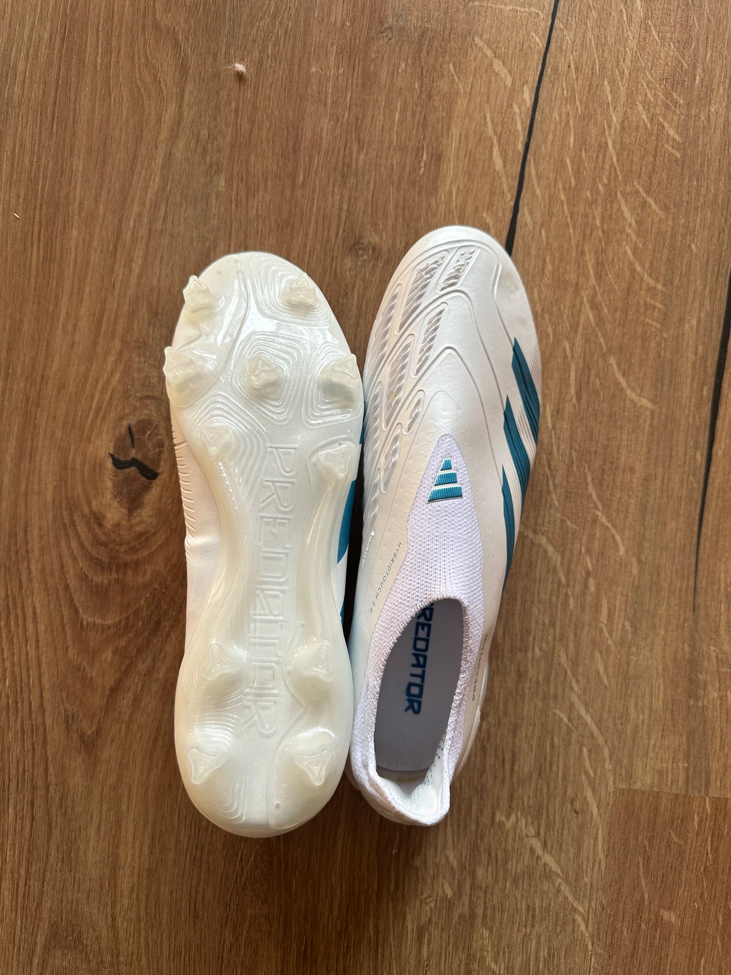 Adidas Predator Elite Laceless white Blue