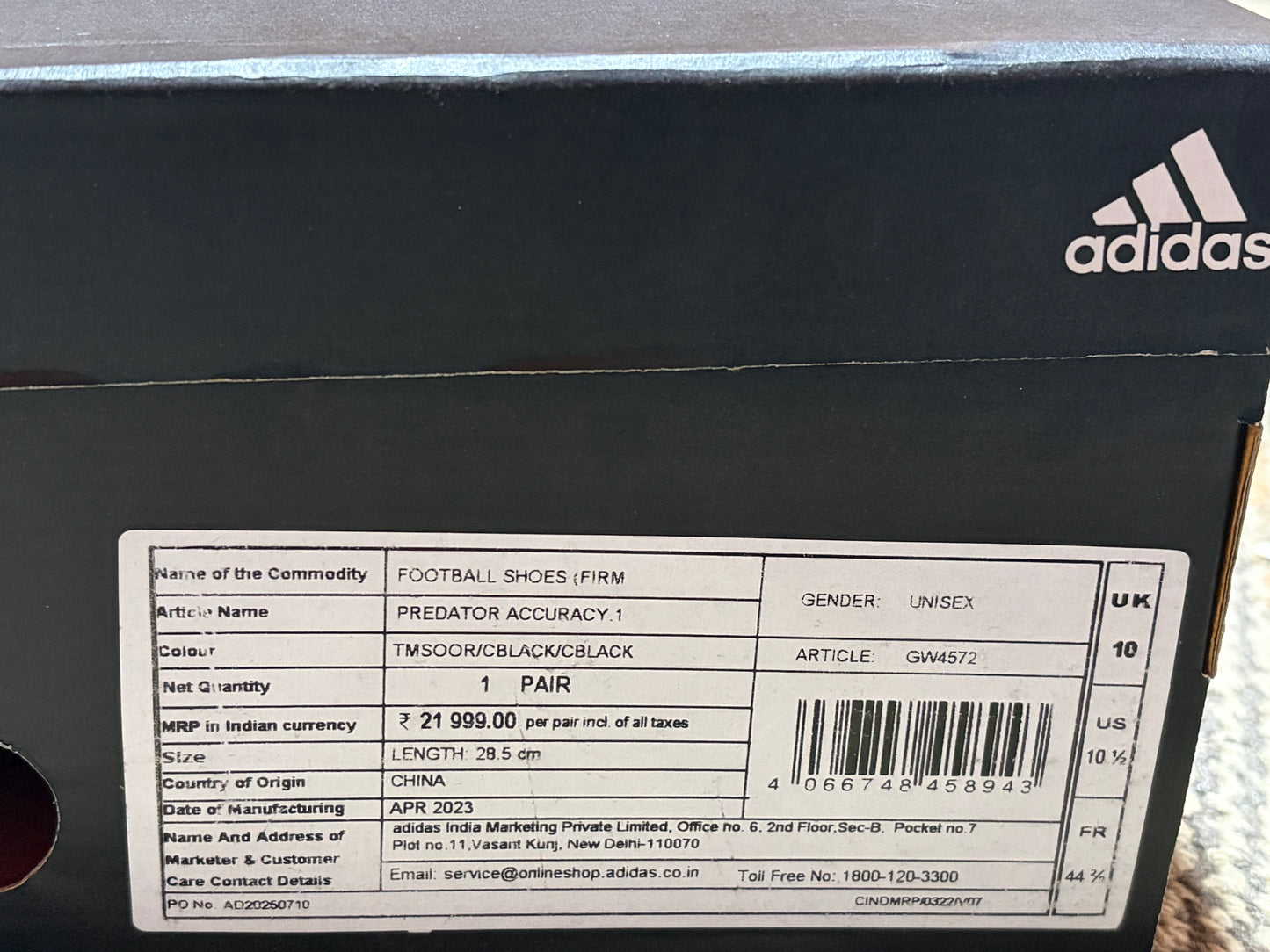 ADIDAS PREDATOR ACCURACY.1