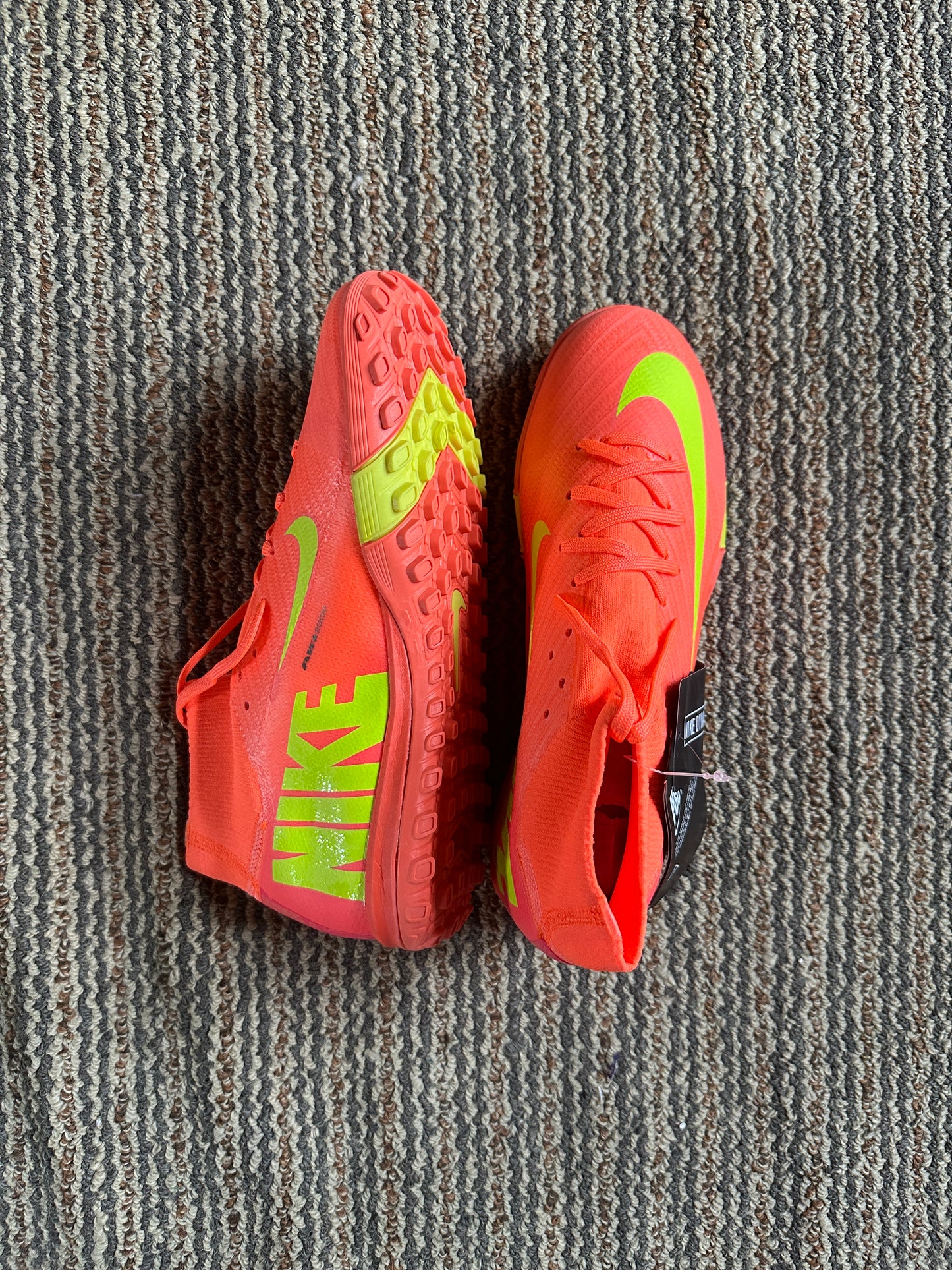 Nike Airzoom orange neon - Turf Shoes