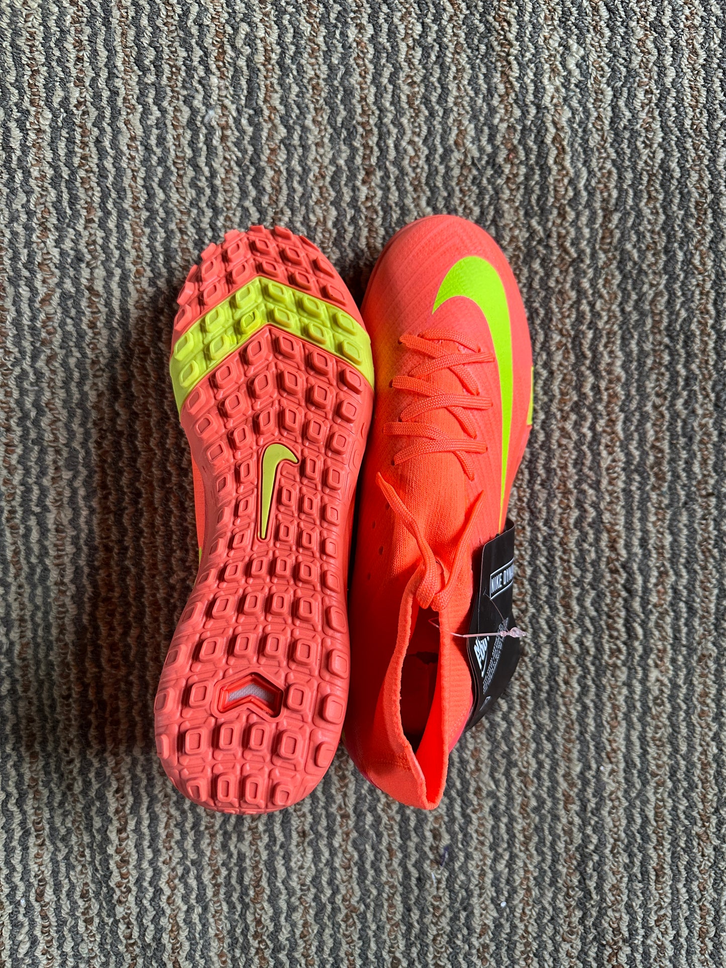 Nike Airzoom orange neon - Turf Shoes