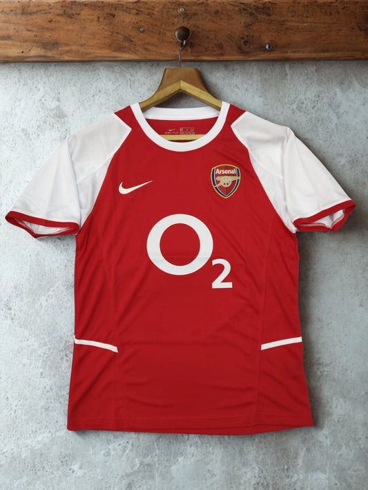 ARSENAL FC RETRO JERSEY O2 (02-04)