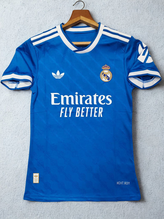 Real Madrid Third Blue Jersey 25-26 Player version