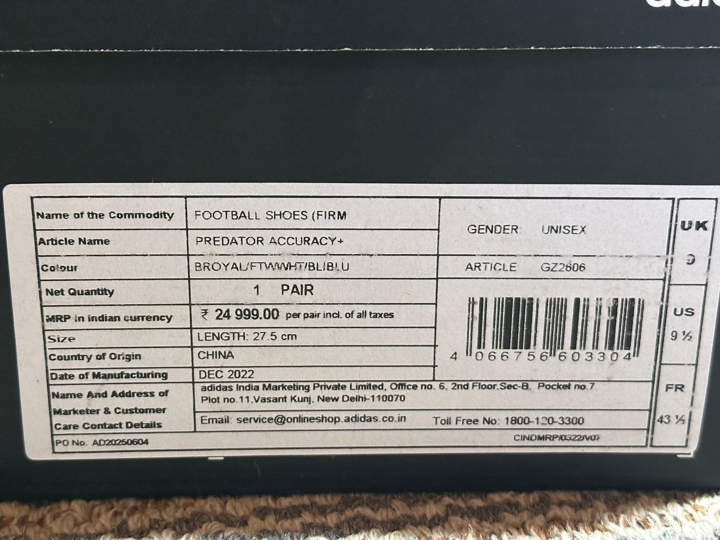 ADIDAS PREDATOR ACCURACY +