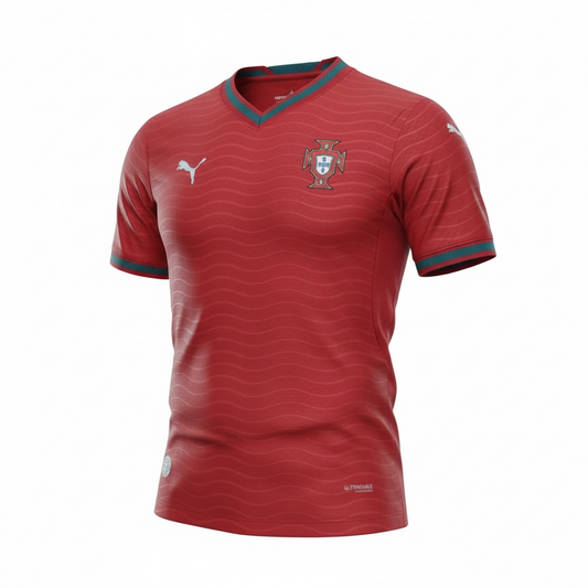 Portugal Home Jersey 25-26 Player Version