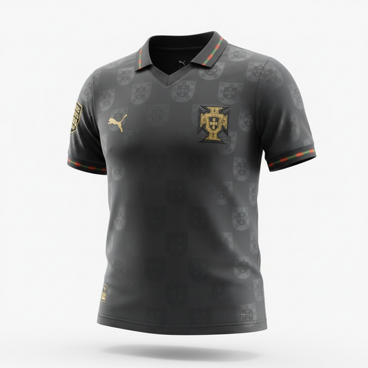 Portugal Away Jersey Black (MASTER Quality)