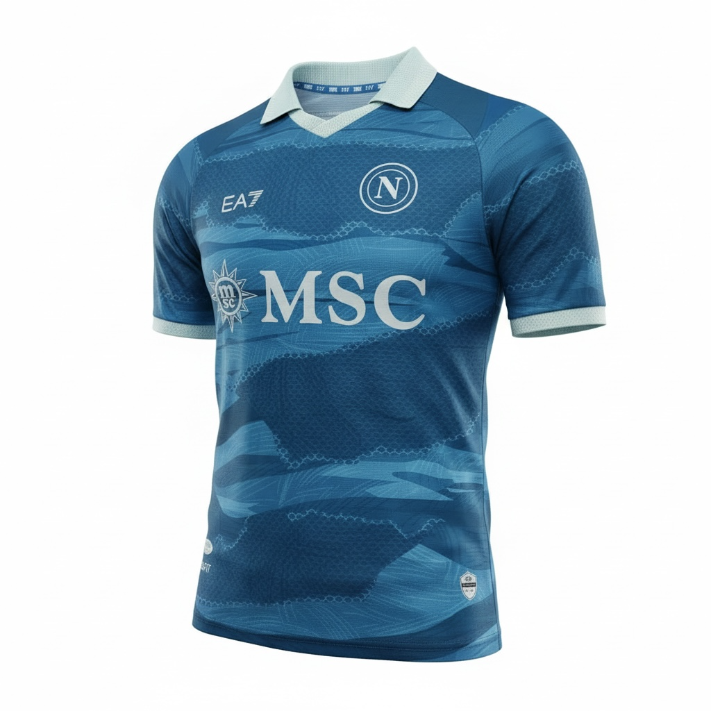 Napoli Home Jersey 25-26 Player Version