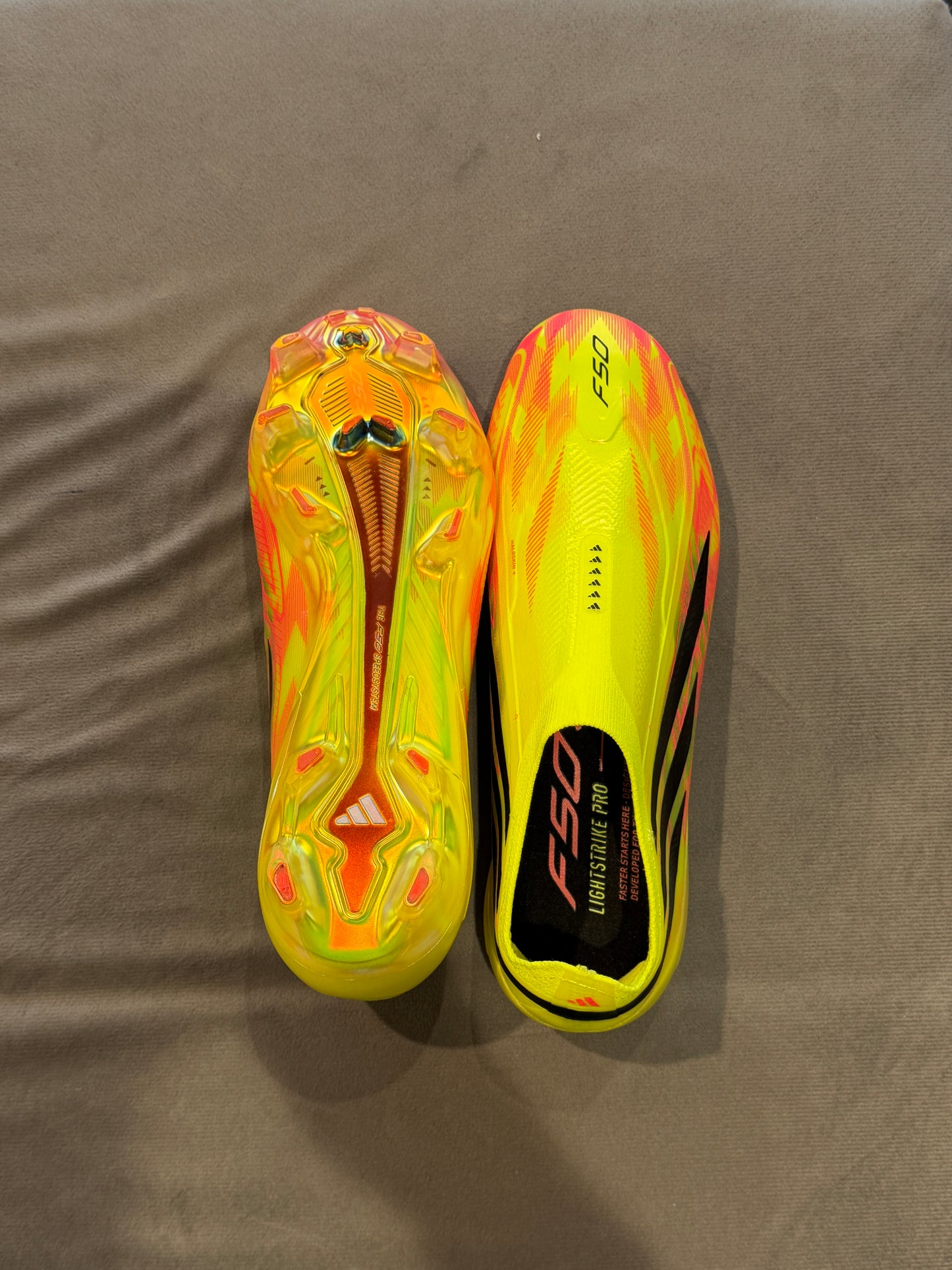 ADIDAS F50 LACELESS (yellow)