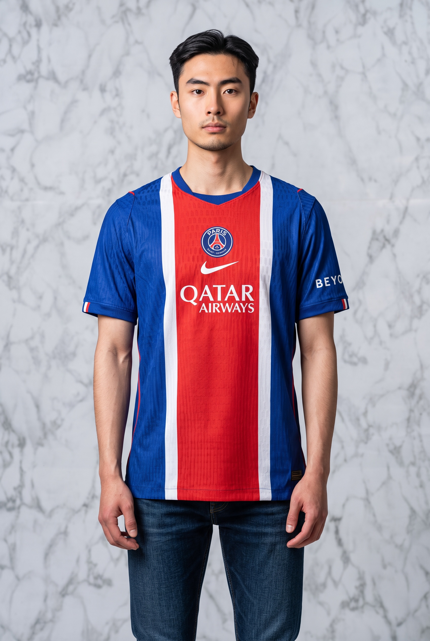 Paris Saint Germain (PSG) Home Jersey 26-27 Player Version