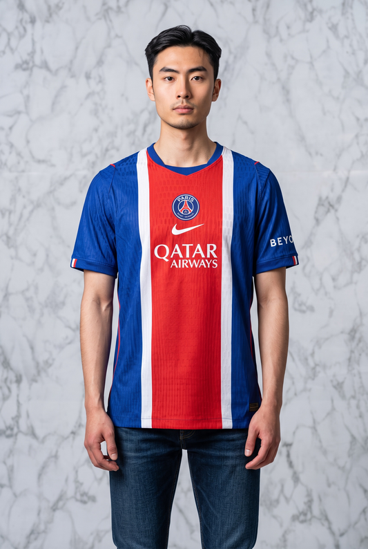 Paris Saint Germain (PSG) Home Jersey 26-27 Player Version