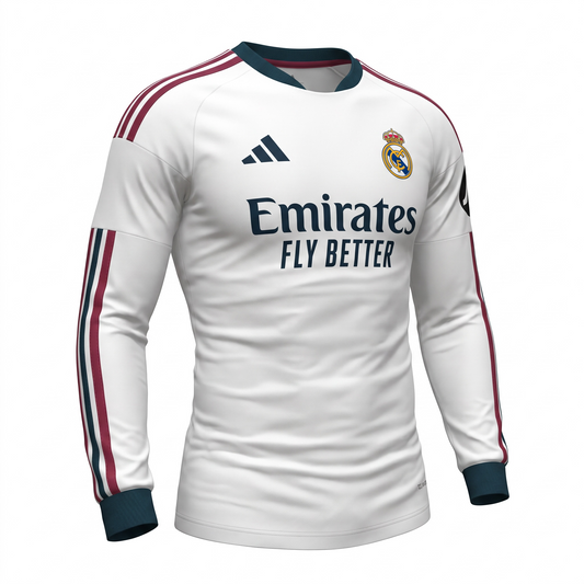 Real Madrid CF Home 26-27 Full sleeves