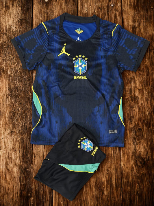 Brazil Away World Cup Kids Set