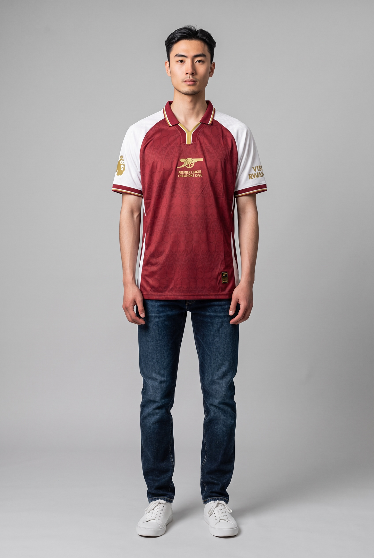 Arsenal Champions Jersey Player Version