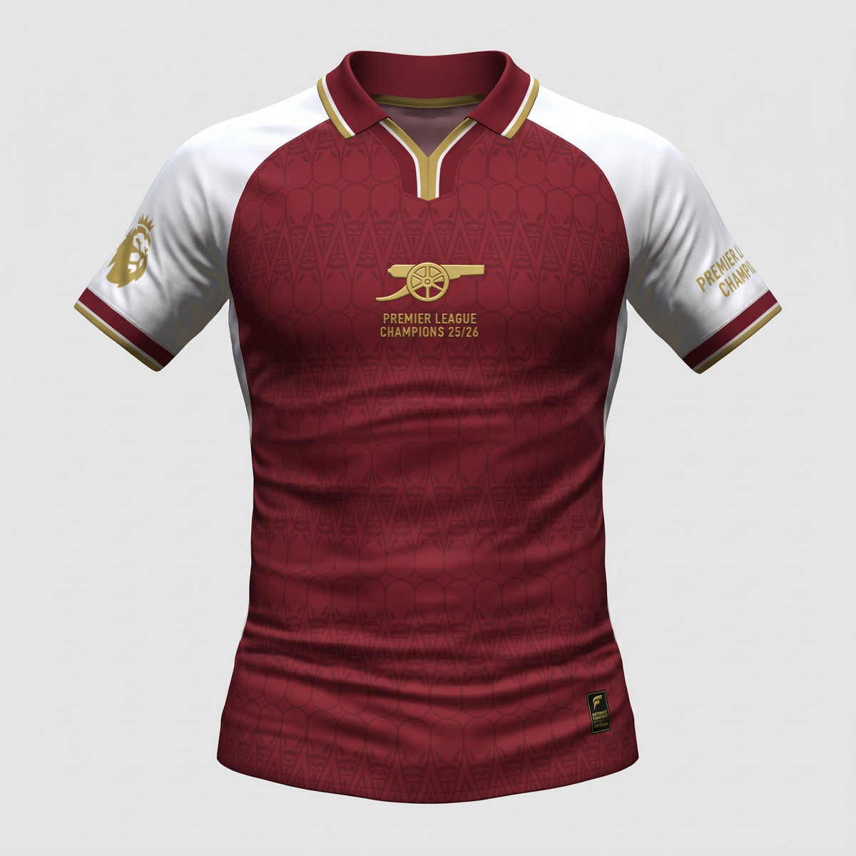 Arsenal Champions Jersey Player Version
