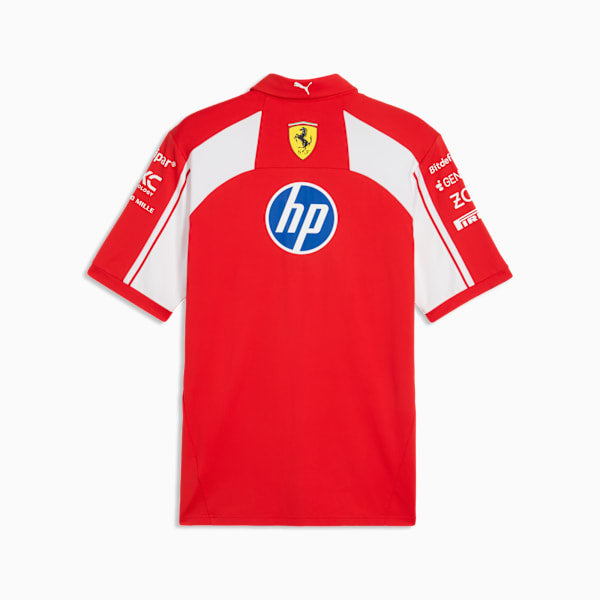 Ferrari T-Shirt Red and white player version (with collar)