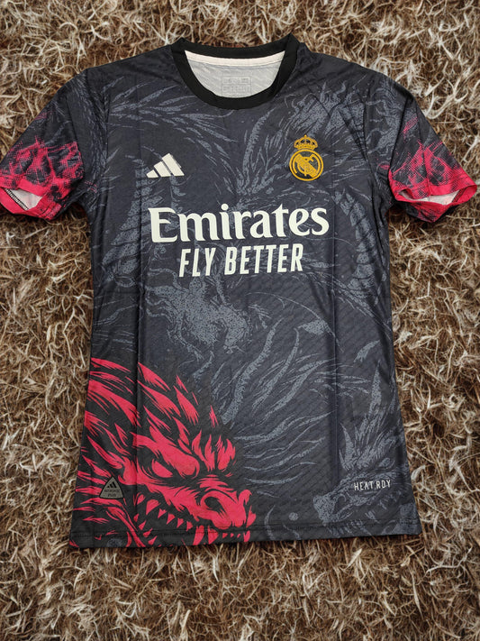 Real Madrid 2024-2025 BLACK Special kit Dragon EDITION