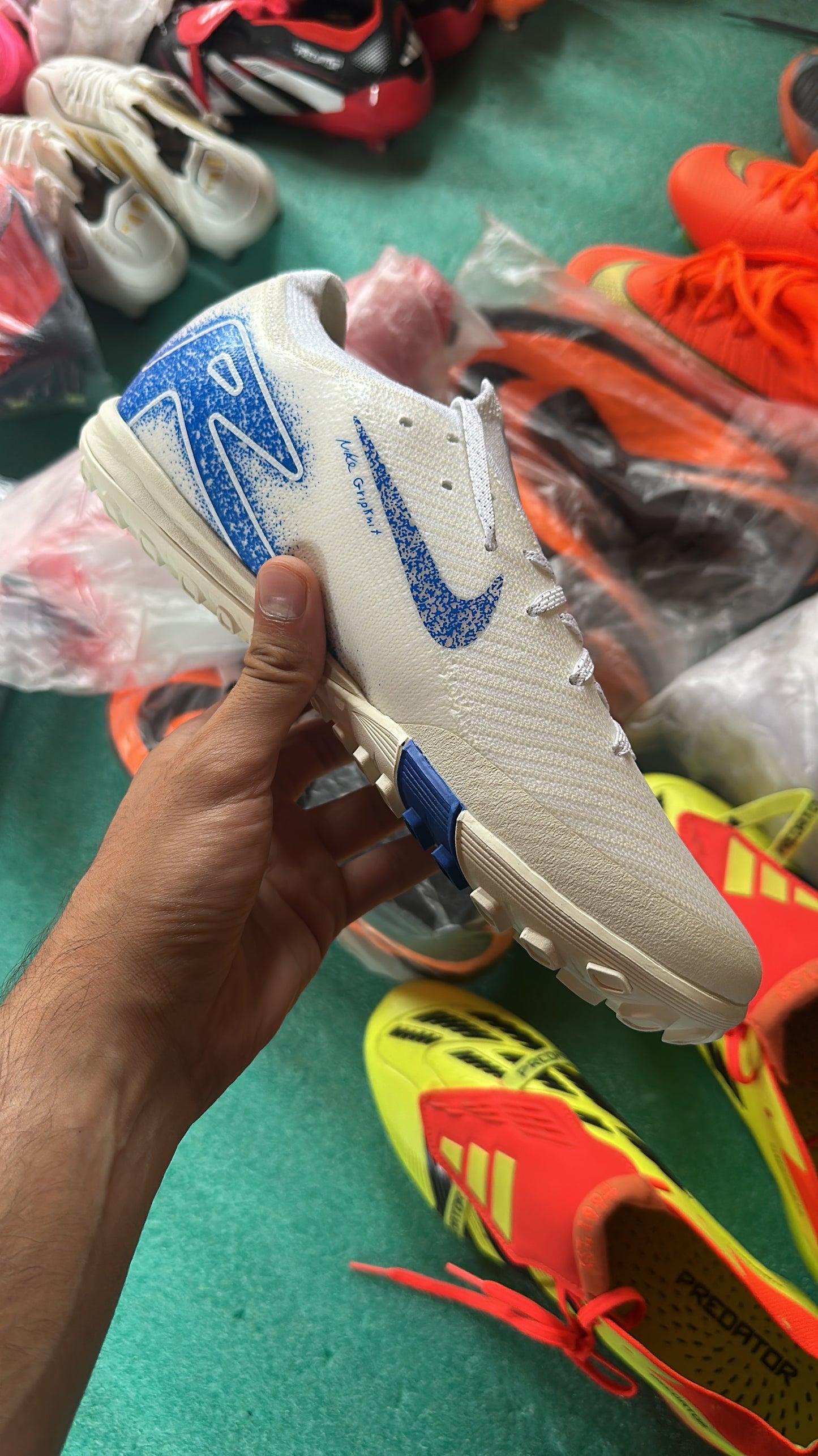 Nike Airzoom White - Turf Shoes