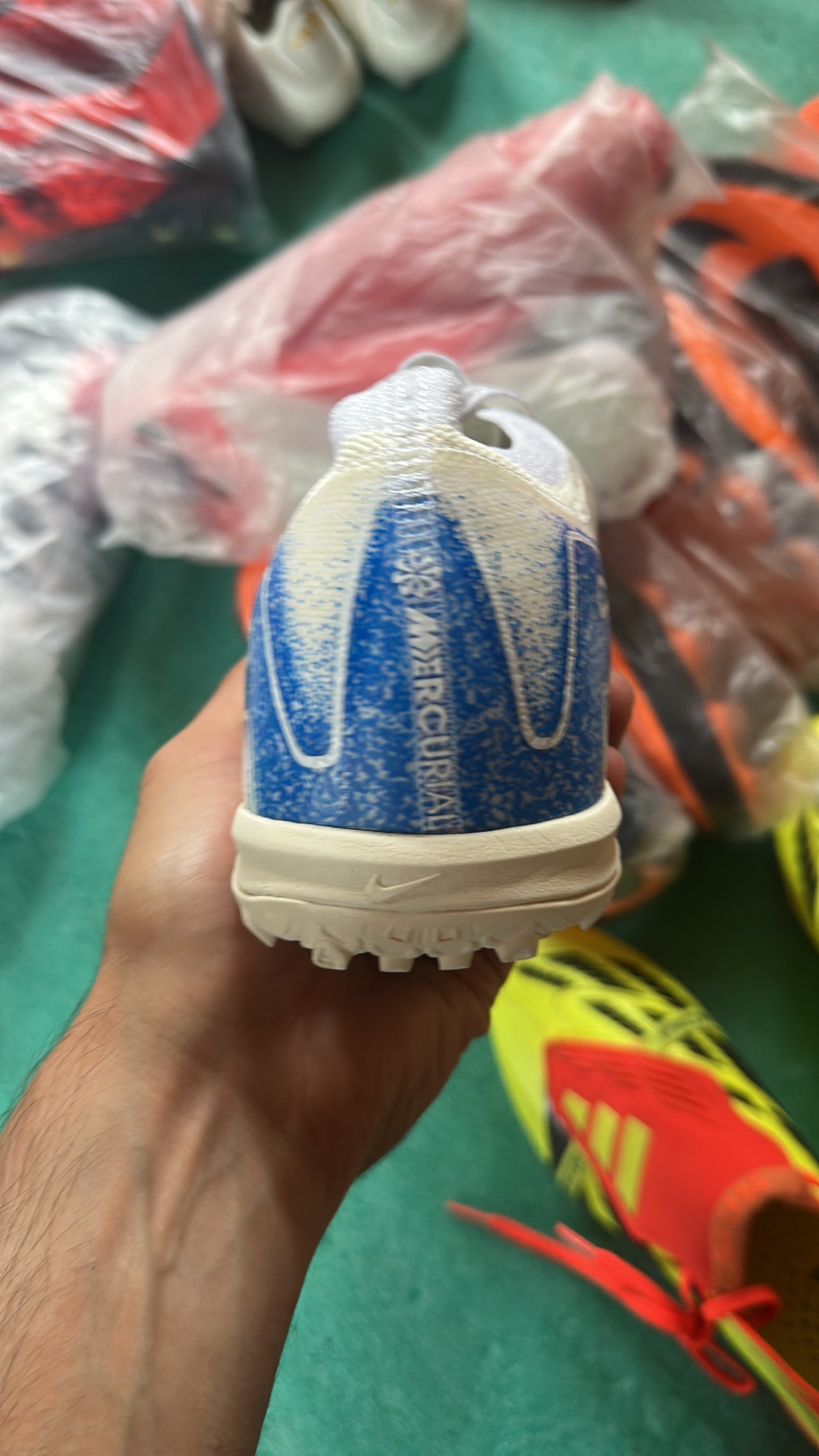 Nike Airzoom White - Turf Shoes